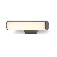 TERP NÁSTĚNNÁ LED 8W IP54 Nástěnné, venkovní svítidlo, těleso hliník, povrch černá antracit, difuzor plast, opál, LED 8W, teplá 3000K, 520lm, Ra80, 230V, IP54, d=67mm, l=300mm, h=110mm