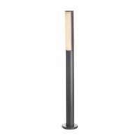 TERP SLOUPKOVÉ 8W IP54 Sloupkové, venkovní svítidlo, těleso hliník, povrch černá antracit, difuzor plast, opál, LED 8W, teplá 3000K, 520lm, Ra80, 230V, IP54, d=67mm, h=900mm