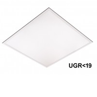 LPSQ 40W, UGR<19, DALI, 60x60, backlit Stropní, podhledové, přisazené, závěsné svítidlo, těleso kov, bílá, difuzor plast mikroprisma, LED panel 40W, teplá 3000K, neutrální 4000K, denní 6000K, Ra80, UGR<19, stmívatelné DALI, 230V, IP40, 595x595x30mm