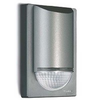 DETECT W03-180 PIR - Nástěnný snímač, detektor, senzor pohybu PIR pro ovládání osvětlení, záběr 180°, dosah 12m, čas 10s-10min, soumrak 2-2000lx, max.1000W, 230V, IP54, 120x76x56mm, pro spínání malých příkonů LED