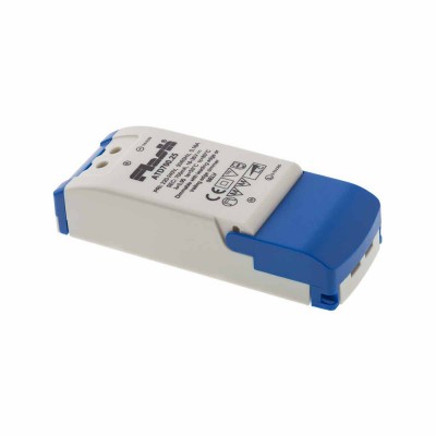 CP 18W, 700mA Napájecí zdroj, proudový, pro LED, výstup 18W, 700mA, 13-26V, vstup 230V, stmívatelný TRIAC, IP20, tř.2, rozměry 120x28x45mm