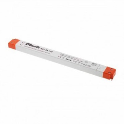 napájecí zdroj NAPĚŤOVÝ 24V Napájecí zdroj pro LED, napěťový, materiál polykarbonát, povrch bílá, vstup 230V, výstup: 24V, 100W, 4,17A, IP20, tř.2, rozměry 18x312x30mm