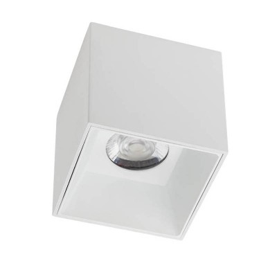 BLACKBURN SQ LED 6W Stropní, bodové svítidlo, materiál hliník, povrch bílá, LED 6W, 755lm, teplá 2700K, vyzař. úhel 38°, UGR<10, Ra80, 230V, IP20, tř.2, rozměry 70x70x70mm