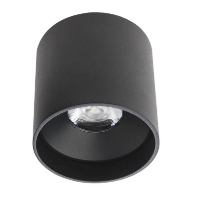 BLACKBURN RO LED 18W Stropní, bodové svítidlo, materiál hliník, povrch černá, LED 18W, 2030lm, teplá 2700K, vyzař. úhel 38°, UGR<10, Ra80, 230V, IP20, tř.2, rozměry d=100mm, h=100mm