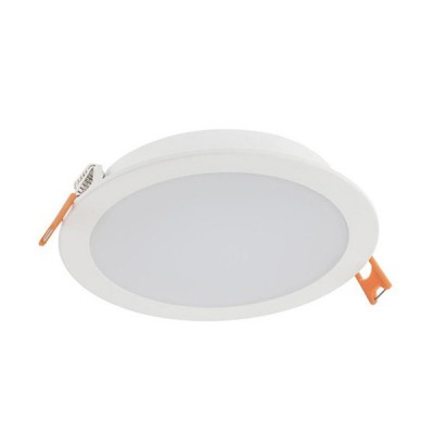 PORAD KRUH Stropní, podhledové, kruhové svítidlo, těleso hliník, povrch bílá, difuzor plast opál, LED 12W, teplá 3000K, 895lm, vyzař. úhel 120°, 230V, IP20, Ra80, tř.2, rozměry d=150mm, h=25mm