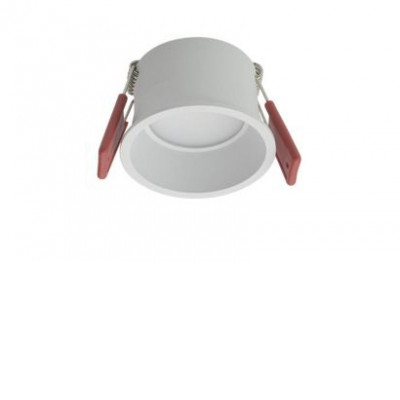 SANDR BI 10W Podhledové svítidlo, těleso kov, povrch bílá, dif plast opál, LED 10W, 1110lm, teplá 3000K, vyzař. úhel 120°, Ra80, 230V, IP44/IP20, tř.2, rozměry d=80mm, h=43mm.