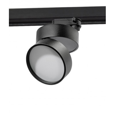 ARCEO TR 12W/18W Svítidlo do 3-fázové lišty, výklopné, materiál kov, povrch černá/bílá, dif plast opál, LED 12W/18W, teplá 3000K/neutrální 4000K, vyzař. úhel 120°, 230V, IP20, tř.1, rozměry dle typu.