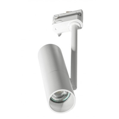 ARMA TR 1x50W, GU10 Bodové svítidlo do lišty, nastav směr svícení, materiál kov, povrch bílá, pro žárovku 1x50W, GU10, IP20, tř.1, rozměry d=54mm, h=280mm do 3F lišty NORDIC ALUMINIUM