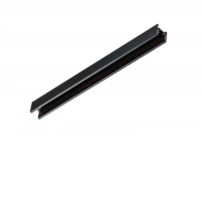 AVERTO TRACK MG, 48V Stropní lišta pro magnetický systém, materiál kov, povrch černá, 48V, rozměry 26x27mm, l=1500mm, vč. dvou koncovek.