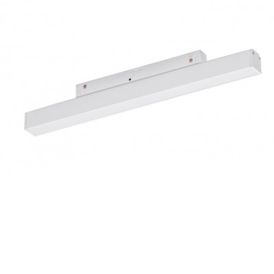 BARBA TR MG 12W, TUYA Svítidlo do mag. systému, kov, bílá, dif plast opál, LED 12W, smart TUYA Bluetooth stmívatelné, CCT nastav. teplota teplá 3000K-denní 6000K, vyz. úhel 120°, 48V, IP20, 300x25x22mm.