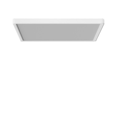 PAULO SQ 24W, CCT, DIMM Stropní svítidlo, těleso hliník, bílá, difuzor plast opál, LED 24W, 1560lm, přepínatelná teplota CCT teplá 2800K/neutr 4000K/denní 6000K, stmív TRIAC, Ra90, 230V, IP40, rozměry 300x300x24mm