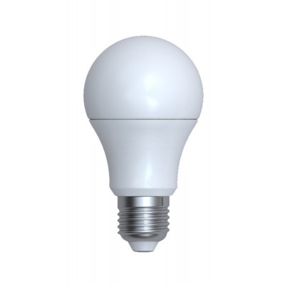 LED žárovka 9W, E27 Tuya WiFi CCT Chytrá LED žárovka 9W, 810lm, E27, vyzař. úhel 360°, pomocí aplikace v telef. TUYA WiFi, nastavitelná teplota CCT 2700K-6500K, stmívatelná, Ra80, 230V, d=60mm, h=108mm