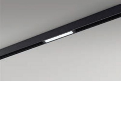 AUCA TR 12W/20W SMART Svítidlo do magnetického systému, těleso kov, povrch černá, dif plast opál, LED 6W/12W, smart TUYA Bluetooth stmívatelné, CCT nastav. teplota teplá 3000K-denní 6000K, vyzař. úhel 120°, 48V, IP20, rozměry dle typu.