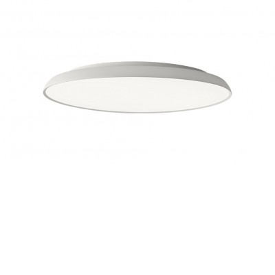 LOTRIX 80W CCT TRIAC Stropní svítidlo, těleso hliník, bílá, difuzor plast opál, LED 80W, 6400lm, přepínatelná CCT teplota teplá 3000K, neutrální 4000K, denní 6000K, stmív TRIAC, Ra80, 230V, IP20, rozměry d=800mm, h=80mm