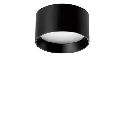 CD ASTONE LED 8W Stropní svítidlo, těleso hlíník, povrch černá, komínek černá, LED 8W, 635lm, neutrální 4000K, Ra80, 230V, IP20, d=90mm, h=60mm
