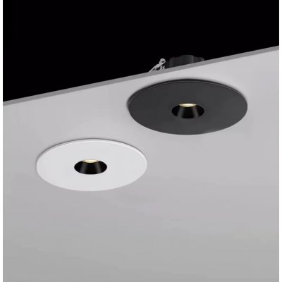 DL05-MH LED  3W, 5W, 9W, 12W, SPOT Podhledové bodové svítidlo, těleso hliník, povrch čená, bílá, LED 3W, 5W, 9W, 12W, teplá 3000K, neutrální 4000K, vazařoavcí úhel 3°, 8°, 15°, 24°, Ra80, dle typu stmívání TRIAC, 230V, IP20