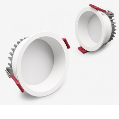 DL-XA LED 7W Podhledové svítidlo, těleso hliník, povrch bílá, difuzor opál, LED 7W, 700lm, neutrální 4000K, Ra80, stmívatelné TRIAC, 230V, IP20, d=85mm, h=49mm