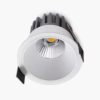SP-XN LED 24W Podhledové bodové svítidlo, těleso hliník, rámeček bílá, komínek bílá, LED 24W, 2400lm, teplá 3000K, Ra80, stmív TRIAC, IP20, d=95mm, h=95mm