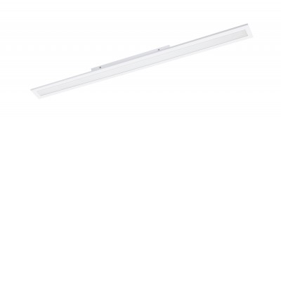 SALOBRENA-C LED 16W/34W CCT RGBW VÝPRODEJ Stropní svítidlo, hliník, bílá, difuzor plast LED 34W, 4300lm, pomocí dálk ovl. (součástí) n telefonu nast teplota světla teplá 2700K neutr 4000K denní 6500K, RGBW, 230V, IP20, 1195x100x40