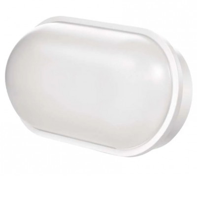 COMINE O 20W IP65 Přisazené venkovní svítidlo, oválné, těleso plast bílá, difuzor plast opál, LED 20W, 1900lm, neutrální 4000K, Ra80, 230V, IP65, rozměry 270x145x81mm.