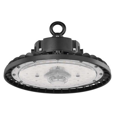 MASTER LED 100W, 150W, 200W, IP65 Závěsné průmyslové svítidlo, těleso hliník, povrch černá, difuzor plast opál, LED 100W, 150W, 200W, neutrální 4000K, Ra80, stmív DALI, nebo 0-10V, vyzař. úhel 60°/90°/120°, IK08, 230V, flicker free, IP65, rozměry dle typu