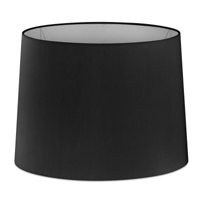 MARONA STÍNÍTKO Stínítko ke svítídlu, základna kov, těleso textil, barva černá, rozměry d=215mm h=160mm