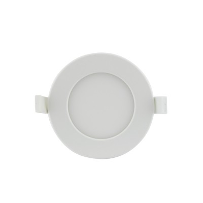 MSV 3IN1 CR přepínatelná teplota 3000K 4000K 6000K Stropní, podhledové svítidlo, těleso plast bílá, difuzor plast opál LED 6W, 440lm, CCT přepín teplá 3000K, neutr 4000K, denní 6000K, Ra80, 230V, IP44/IP20, tř.2, d=115mm, h=32mm