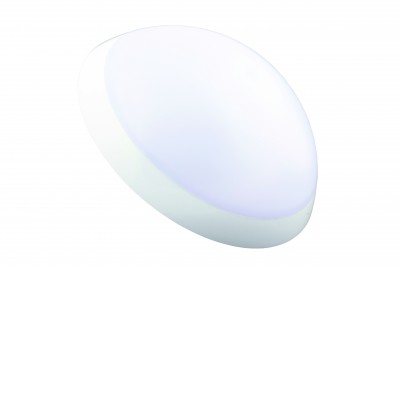 YAMO 1x75W E27 Stropní venkovní svítidlo, těleso plast bílá, difuzor plast opál, pro žárovku 1x75W, E27, 230V, IP64, tř.1, rozměry dle typu.