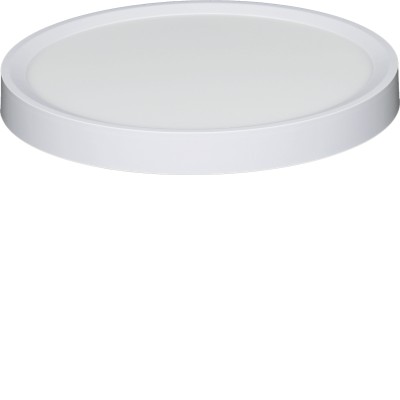VALERI 40W senzor pohybu Stropní svítidlo, HF senzor pohybu, čas 30s, dosah 3-5m, těleso plast bílá, dif plast opál, LED 40W, 4000lm, přepín CCT 3000K/4000K/6500K, Ra80, 230V, IP40, tř.2, rozměry d=500mm, h=27mm.