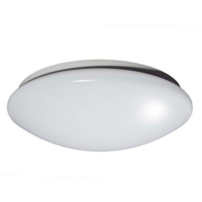 VANDA LED 12W, 16W, 20W HF Stropní, přisazené svítidlo, HF senzor pohybu dle typu, záběr 360°, čas 10s-10min, základna kov, povrch bílá, difuzor plast opál, LED 12W, 16W, 20W, teplá 3000K, nebo neutrální 4000K, 230V, IP20, rozměry dle typu