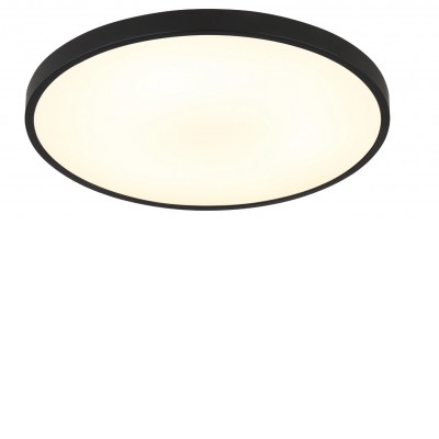 CINEY PL 15W/20W/32W Stropní přisazené LED svítidlo, těleso plast černá/bílá, dif plast opál, LED 15W/1300lm, 20W/2400lm, 32W/3250lm, neutrální 4000K, 230V, IP20, rozměry dle typu, svítí nahoru/dolů.