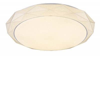ARENDI LED CCT 1x48W Přisazené stropní svítidlo, těleso kov, difuzor plast, třpytivý efekt, LED 1x48W, 3900lm/3360lm, teplá 3000K, neutrální 4500K, denní 6500K, 230V, IP20, tř.1, rozměry 90x500mm