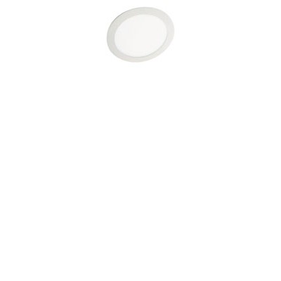 NURO R LED 3W Stropní, podhledové svítidlo kruhové, těleso hliník, povrch bílá, difuzor plast opál, LED 3W, 210lm, neutrální 3800K, vyzřovaní úhel 120°, Ra80, 230V trafo/kab, IP20, tř.2, rozměry d=90mm, h=23m