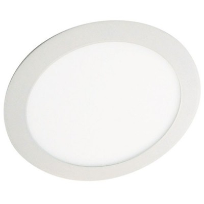 NURO R LED 24W Stropní, podhledové svítidlo, těleso hliník, povrch bílá, difuzor opál, LED 24W, teplá 2800K, 1800lm, vyzřovaní úhel 120°, Ra80, 230V trafo/kab, IP20, d=305mm, h=40mm