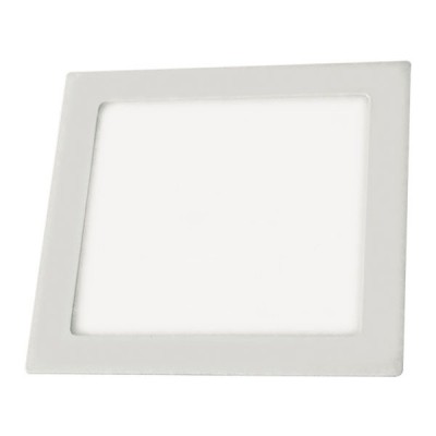 NURO-S LED 6W Stropní, podhledové svítidlo čtvercové, těleso hliník, povrch bílá, difuzor opál, LED 6W, teplá 2800K, 420lm/cca 25W žár, vyzař 120°, Ra80, 230V trafo/kab, IP20, 120x120x40mm