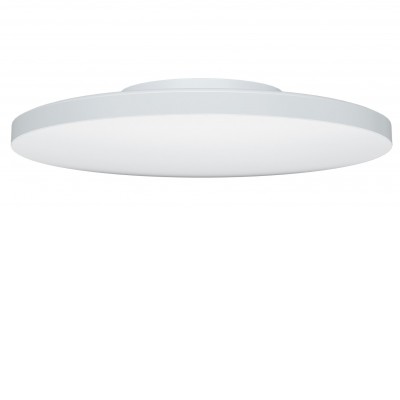 TINY PL I 13W-18W CCT Stropní přisazené LED svítidlo, těleso kov, bílá, dif plast opál, LED 13-18W, 2100lm, přepín CCT teplá 3000K-neutrální 4000K-denní 5700K, Ra80, 230V, IP44, tř.2, rozměry d=360mm, h=65mm.
