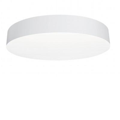 TINY PL II 22W-32W CCT Stropní přisazené LED svítidlo, těleso kov, bílá, dif plast opál, LED 22-32W, 2550lm-3700lm, přepín CCT teplá 3000K/neutrální 4000K/denní 5700K, Ra80, 230V, IP44, tř.2, rozměry d=410mm, h=76mm.