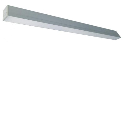 NURMBERG LED 36W Stropní, závěsné/přisazené svítidlo, těleso hliník, povrch šedá, difuzor plast, LED 36W, 4400lm, neutrální 4000K, Ra80, vyzař. úhel 70°/125°/112°, 230V, IP20, tř.1, rozměry dle typu.