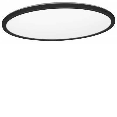 BRIGY PL R 12W-14W-18W/18W-20W-24W CCT IP54 Stropní přisazené svítidlo, těleso plast černá/bílá, dif plast opál, nast. LED 12W-14W-18W/18W-20W-24W, přepín. CCT teplota teplá 3000K/neutrální 4000K/denní 6000K, Ra80, 230V, IP54, rozměry dle typu, svítí nahoru/dolů.