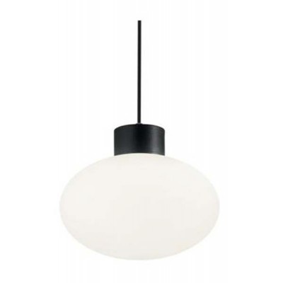 SNOUT BASE Venkovní závěs svítidla, těleso hliník, povrch černá, pro žárovku 1x60W, E27, 230V, IP44, tř.1, rozměry d=90mm, h=45mm, vč závěs kabelu l=1005mm, lze zkrátit, POUZE ZÁVĚS DIFUZOR SAMOSTATNĚ