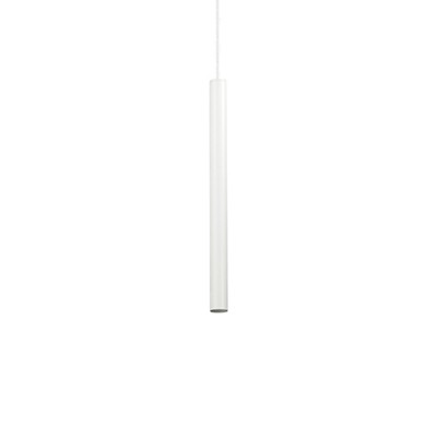 OSTRICH LED 12W L=400mm Závěsné bodové svítidlo, základna a těleso kov, povrch bílá, LED 12W, 760lm, teplá 3000K, 230V, IP20, tř.2, rozměry d=30mm, l=400mm, vč. závěsného kabelu l=1420mm, lze zkrátit