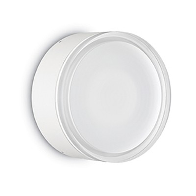 KALEIDO 1x15W GX53 Stropní přisazené svítidlo, těleso hliník, povrch práškový lak bílá mat, difuzor plast mat, pro LED, 1x15W, GX53, 230V, do koupelny IP44, tř.1. rozměry d=160mm h=75mm