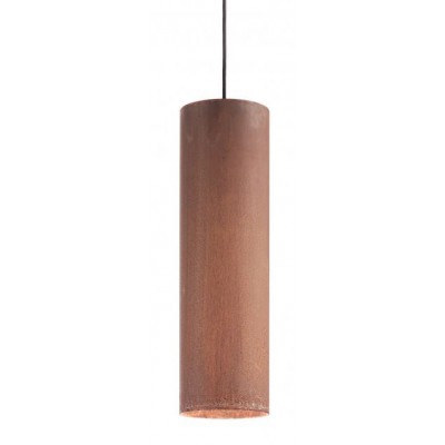 WOLVER  GU10 Závěsné svítidlo, těleso dřevo, pro žárovku 1x50W, GU10, 230V, IP20, tř.1, rozměry d=60mm, h=400mm, vč závěs kabelu h=1370mm, lze zkrátit.