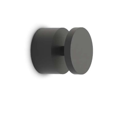ULZED 8W IP65 Venkovní nástěnné svítidlo, nepřímé svícení, těleso hliník, povrch černá, LED 8W, 800lm, teplá 3000K, 230V, IP65, tř.1, rozměry d=80mm, h=77mm.