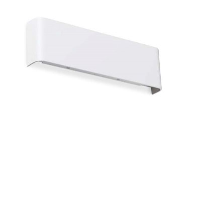 KAROLI 30W Nástěnné svítidlo, základna kov, povrch bílá, difuzor plast opál, LED 10W, 1700lm, teplá 3000K, Ra90, 230V, IP20, tř.1, rozměry 300x90x35mm, svítí nahoru/dolů.