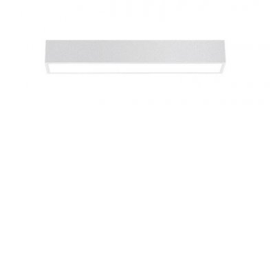 LED 38W Tuya WiFi CCT Stropní svítidlo, těleso kov, povrch bílá, dif plast opál, LED 38W, 2882lm, dálk ovl. Beacon (včetně), nebo tel. TUYA WiFi, nast CCT  teplá 3000K-denní 6000K, stmív., Ra80, 230V, IP20, 1200x80x90mm.
