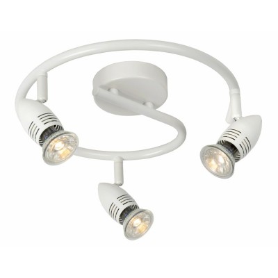 ORDI-LED 3x5W GU10 Stropní svítidlo bodové, nastavitelný směr svícení, těleso kov, povrch lak bílá, LED 3x5W, GU10, teplá 2700K, 350lm, 230V, IP20, tř.1, rozměry 310x310x130mm, vč.sv.zdr.