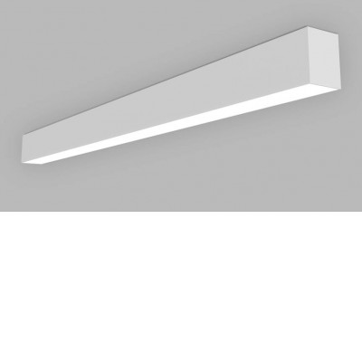 KELONO MP LED Stropní svítidlo, hliník, povrch bílá, difuzor mikroprisma, LED 37-49W, 5180-6860lm, přepín teplota CCT 3000K/3500K/4000K, Ra80, stmívDALI, 230V, IP20, rozměry 1500x85x65mm