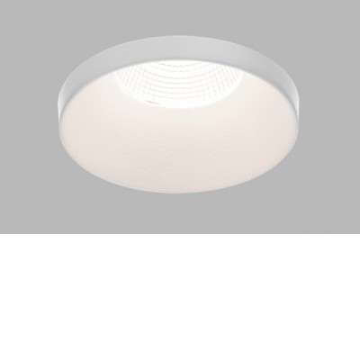 GOGO A 9W CCT IP44 TRIAC Stropní podhledové bodové svítidlo, hliník, bílá, LED 9W, 735lm, nast. teplota CCT teplá 3000K-neutrální 4000K, stmív. TRIAC, vyzař. úhel 60°, UGR<19, Ra90, 230V, do koupelny IP44, d=82mm, h=61mm.