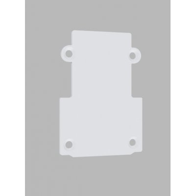 KASEL koncovka Koncovka profilu, těleso hliník, povrch bílá, rozměry 37x53mm.